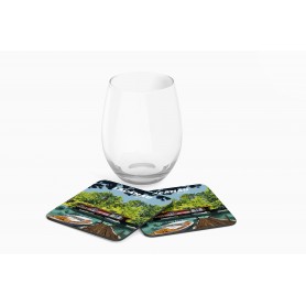 Dessous de verre de Lacanau - lac