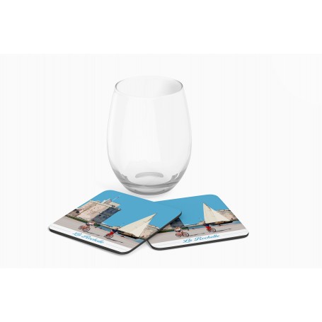 Dessous de verre de La Rochelle - port