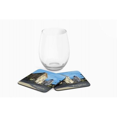 Dessous de verre de la ville d'Issigeac