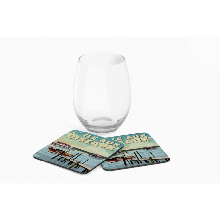 Dessous de verre de l'île aux Oiseaux