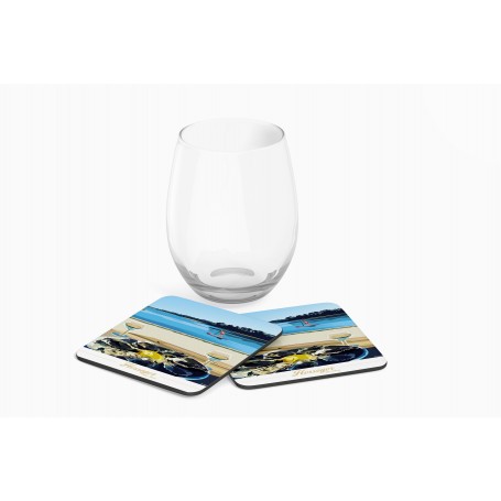 Dessous de verre d'Hossegor - Lac marin