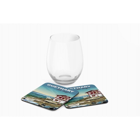 Dessous de verre de la ville de Guéthary