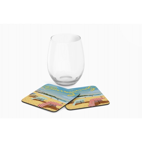 Dessous de verre de la ville de Biarritz