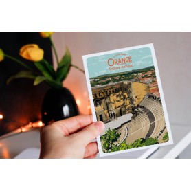 Carte postale de la ville d'Orange