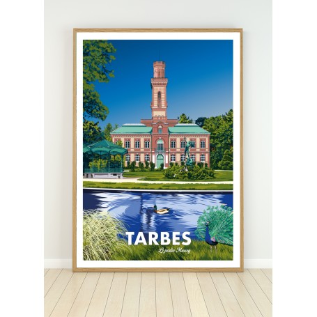 Affiche de la ville de Tarbes
