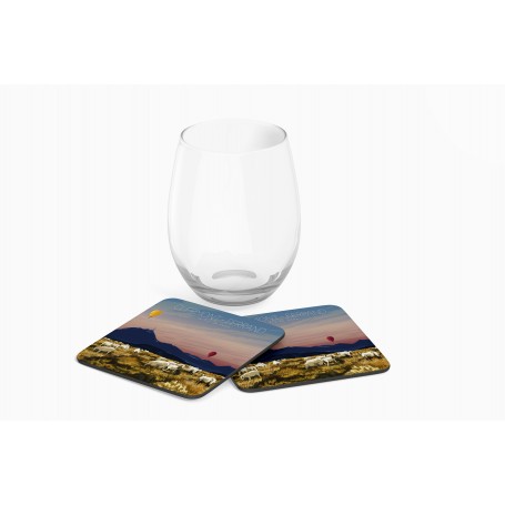 Dessous de verre de Clermont-Ferrand - le Puy de Dôme