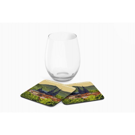 Dessous de verre de Clermont-Ferrand - Cathédrale