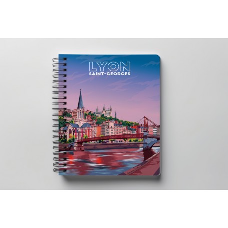 Carnet de notes - Lyon quartier Saint-Georges