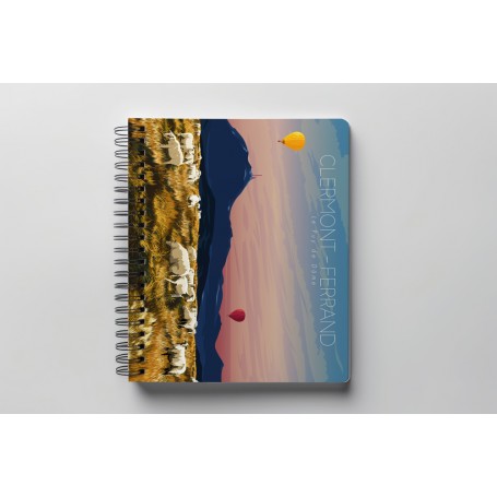Carnet de notes de Clermont-Ferrand - le Puy de Dôme