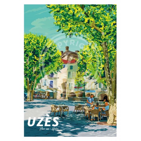 Affiche d'Uzès