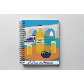Carnet de notes du pastis de Marseille