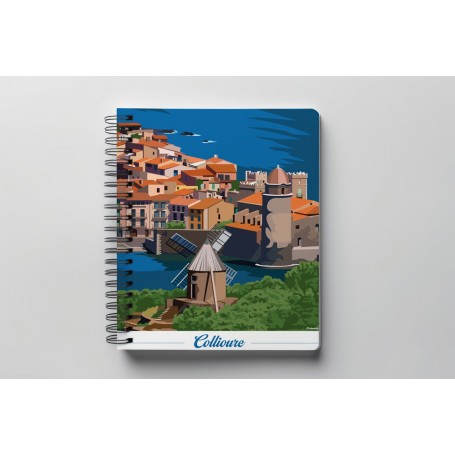 Carnet de notes de Collioure - moulin