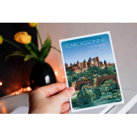 Carte postale de Carcassonne