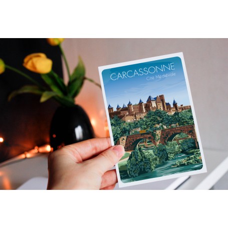Carte postale de Carcassonne