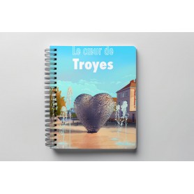 Carnet de notes du coeur de Troyes