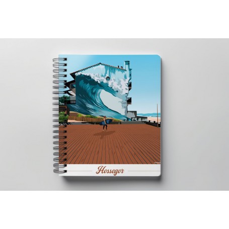 Carnet de notes d'Hossegor - mur vague
