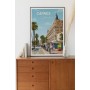 Affiche de Cannes - la Croisette