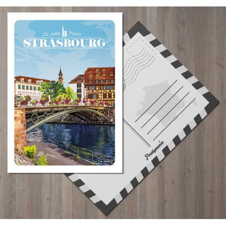 Carte postale de Strasbourg