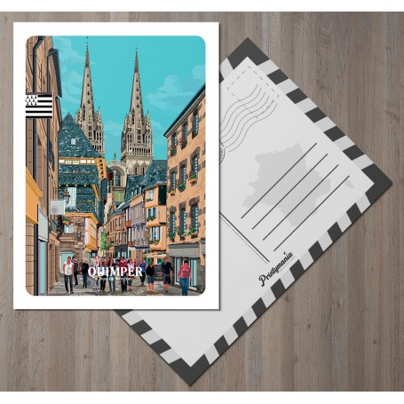 Carte Postale de Quimper