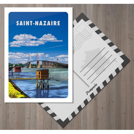 Carte Postale de Saint-Nazaire