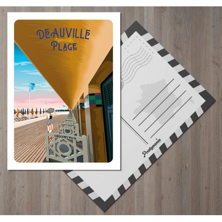 Carte postale de Deauville