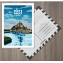 Carte Postale du Mont-Saint-Michel