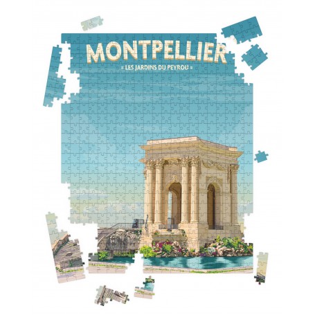 Puzzle de Montpellier - Peyrou