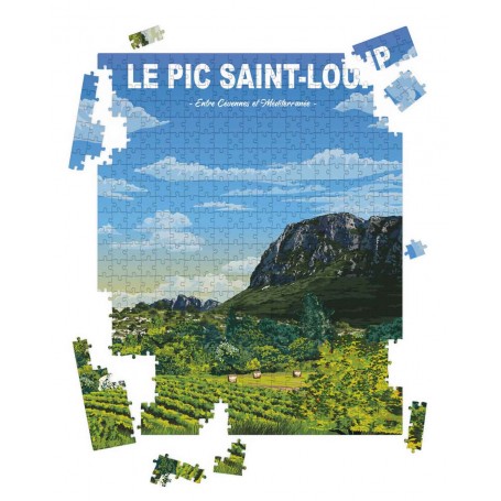 Puzzle du Pic Saint-Loup