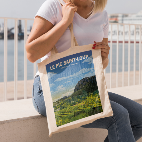 Tote Bag du Pic Saint-Loup