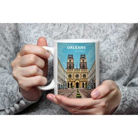 Mug de la ville d'Orléans