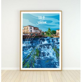 Affiche de l'Isle-sur-la-Sorgue