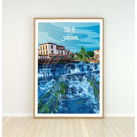 Affiche de l'Isle-sur-la-Sorgue