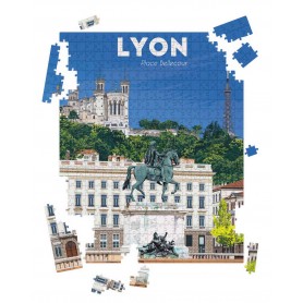 Puzzle de Lyon - Place Bellecour