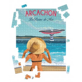 Puzzle de Arcachon - Les Bains de Mer