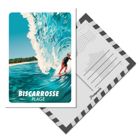 Carte postale Biscarrosse-  Plage