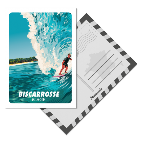 Carte postale Biscarrosse-  Plage