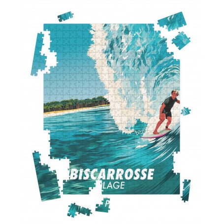 Puzzle de Biscarrosse - Plage