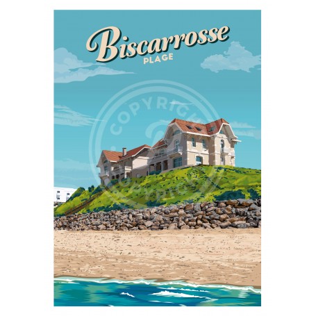 Affiche de Biscarrosse - Les Jumelles