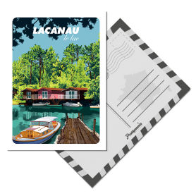 Cartes Postales de Lacanau - lac