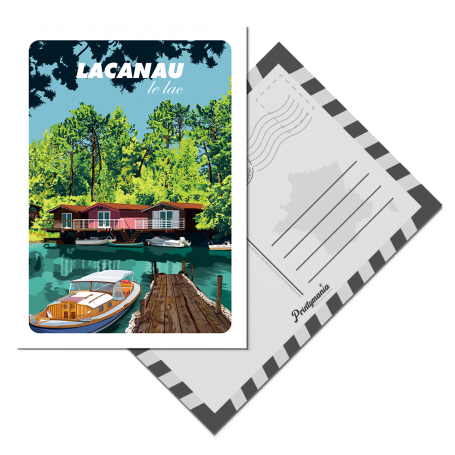 Cartes Postales de Lacanau - lac