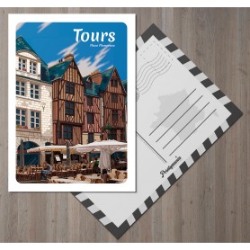 Carte postale de Tours