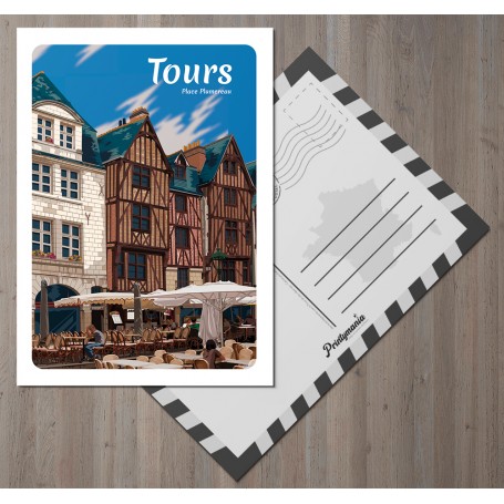 Carte postale de Tours
