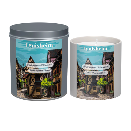 Bougie parfumée de la ville de Eguisheim