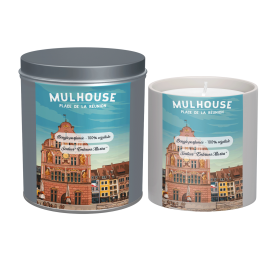 Bougie parfumée de la ville de Mulhouse