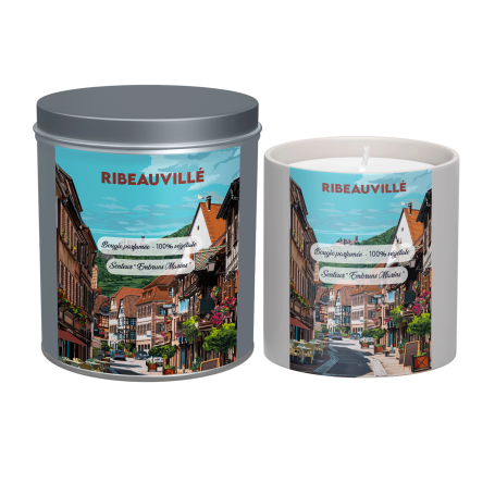 Bougie parfumée de la ville de Ribeauvillé