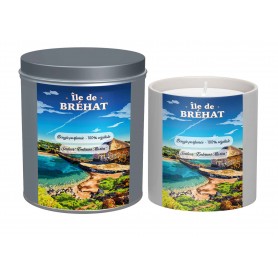 Bougie parfumée de l'île de Bréhat