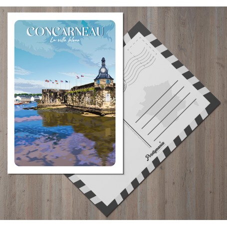 Carte postale de Concarneau