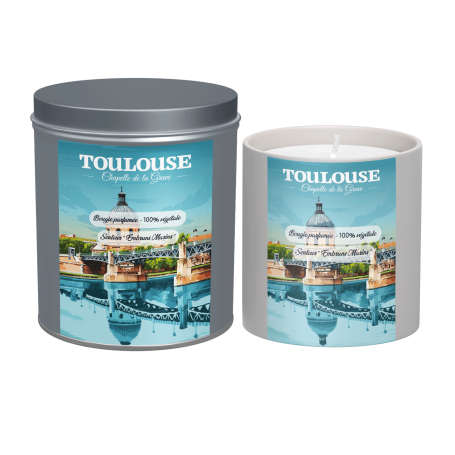 Bougie parfumée de Toulouse