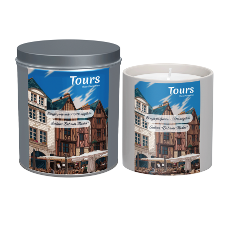 Bougie parfumée de Tours