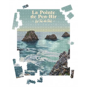Puzzle de la pointe de Pen-Hir - Les Tas de Pois